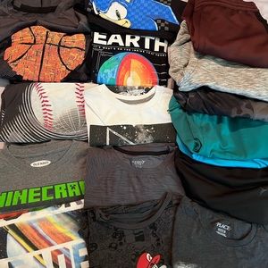 Lot of XL boys tshirts/shorts